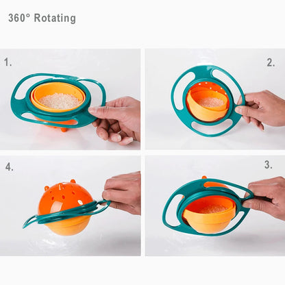 Spill-Proof Baby Bowl – Mealtime Without the Mess