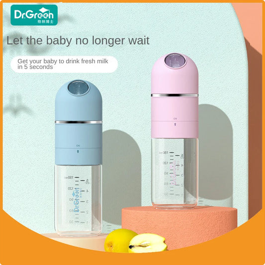 Dr.Green QuickFill Glass Baby Bottle