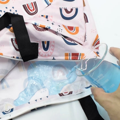 Large Waterproof Baby Wet Bag – Double Pocket Stroller Organizer