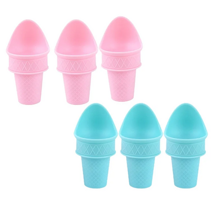 SweetSwirl Mini Cone Scoops (2pcs)
