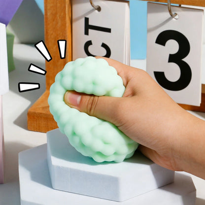 Grape Squishy Sand Ball – Satisfying Squeeze & Fidget Toy 🍇✨