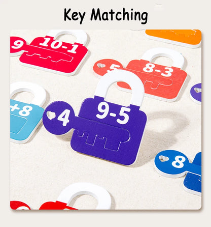 Montessori Wooden Shape & Color Matching Toy