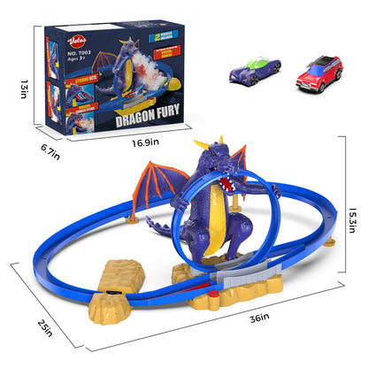 Dragon Fury Track Cars Set
