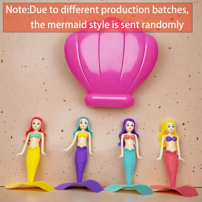 AquaMermaid Floating Bath Toy Set