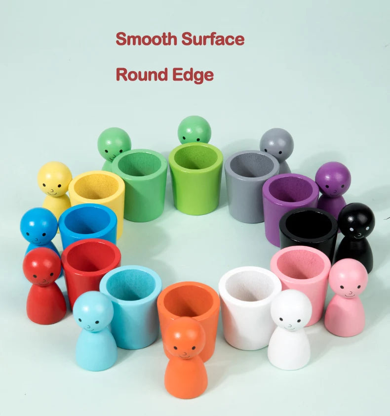 Montessori Color Sorting Toy – Learn Through Play