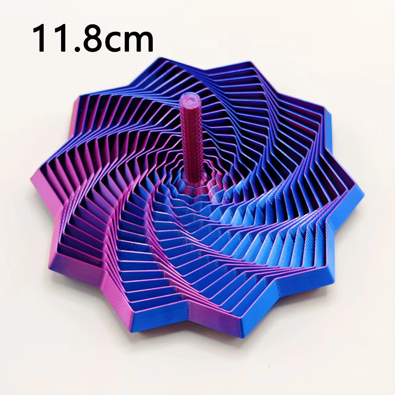 SpinGlow 3D Rainbow Sensory Fidget Toy