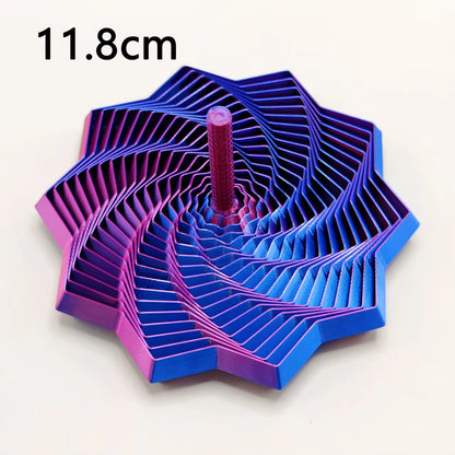SpinGlow 3D Rainbow Sensory Fidget Toy