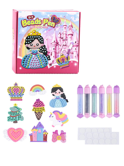 Creative DIY Bead Pen Set – Sparkling, Fun
