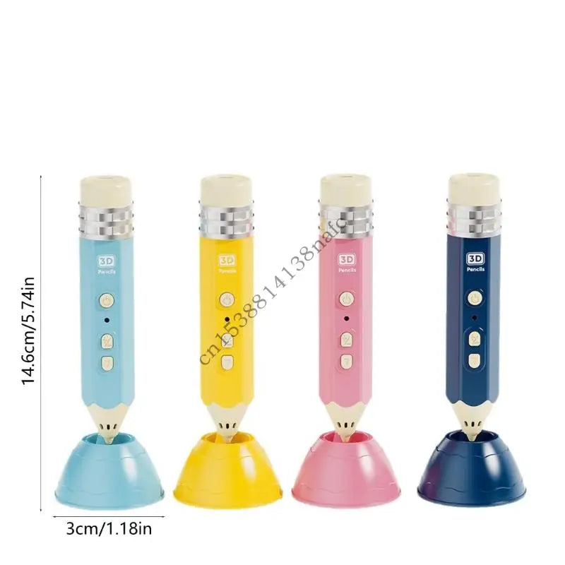 Creative 3D Drawing Pen for Kids – Safe Temperature Control
