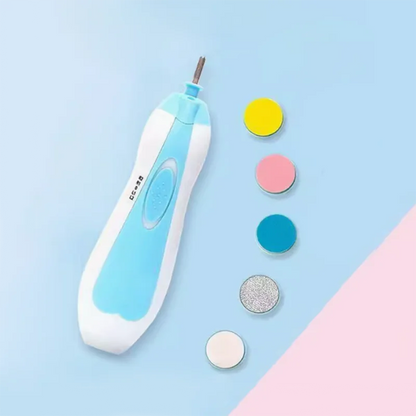 SafeTrim Electric Baby Nail Polisher – Gentle Nail Care Tool for Babies