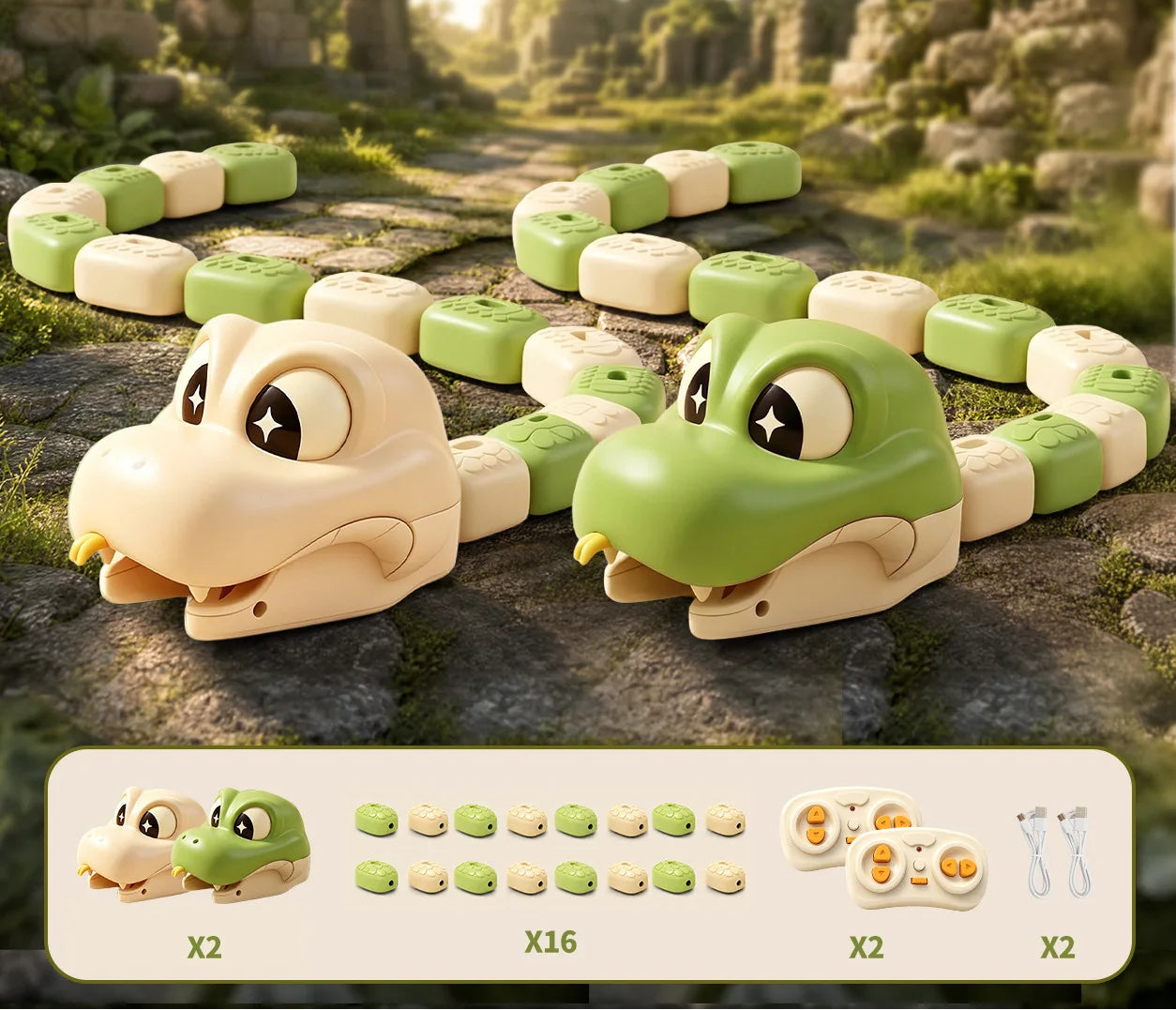 SnapSnake - 2 Player Magnetic Snake Challenge Game