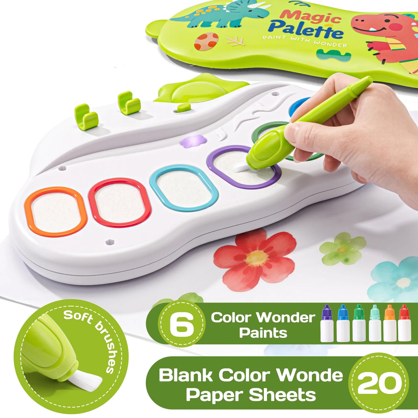 MagicPalette - Mess-Free Kids Painting Set