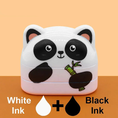Waterproof Clothing Label Stamp - Double-Layer Black & White Ink