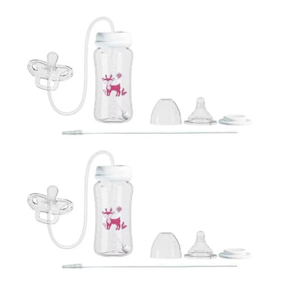 EasyFlow 3-in-1 Hands-Free Baby Bottle Set – Gravity Ball Feeding System