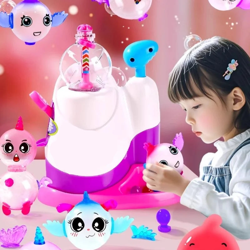 Magic Sticky Balloon DIY Craft Toy – Creative Bobo Inflator Fun