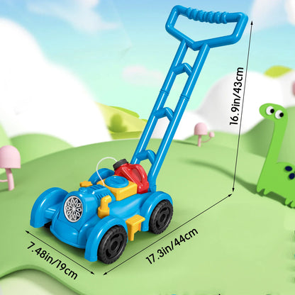 Bubble Car Toy – Automatic Bubble Mower with Lights