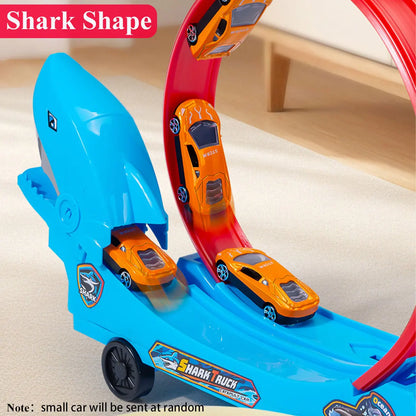 DinoSlide DIY Track Car Adventure Set