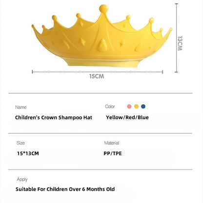 SplashGuard Baby Silicone Shampoo Hat