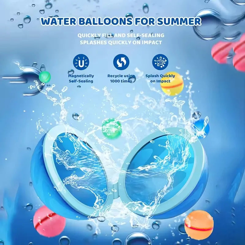 SplashMag Magnetic Reusable Water Balloons