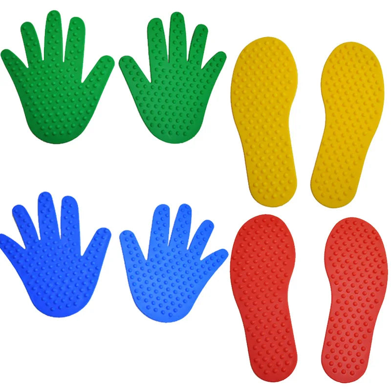 8-Piece Hand & Foot Coordination Game – Fun Active Play for Kids 🖐️🦶🌈