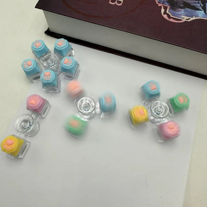 PurrPress - Cat Paw Mechanical Keycap Fidget Keychain