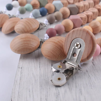 Personalized Baby Pacifier Clip – Custom Name Teether Holder