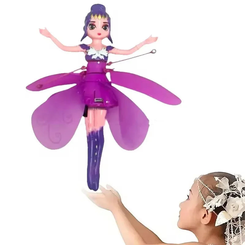 Rotating Luminous Princess Flying Toy