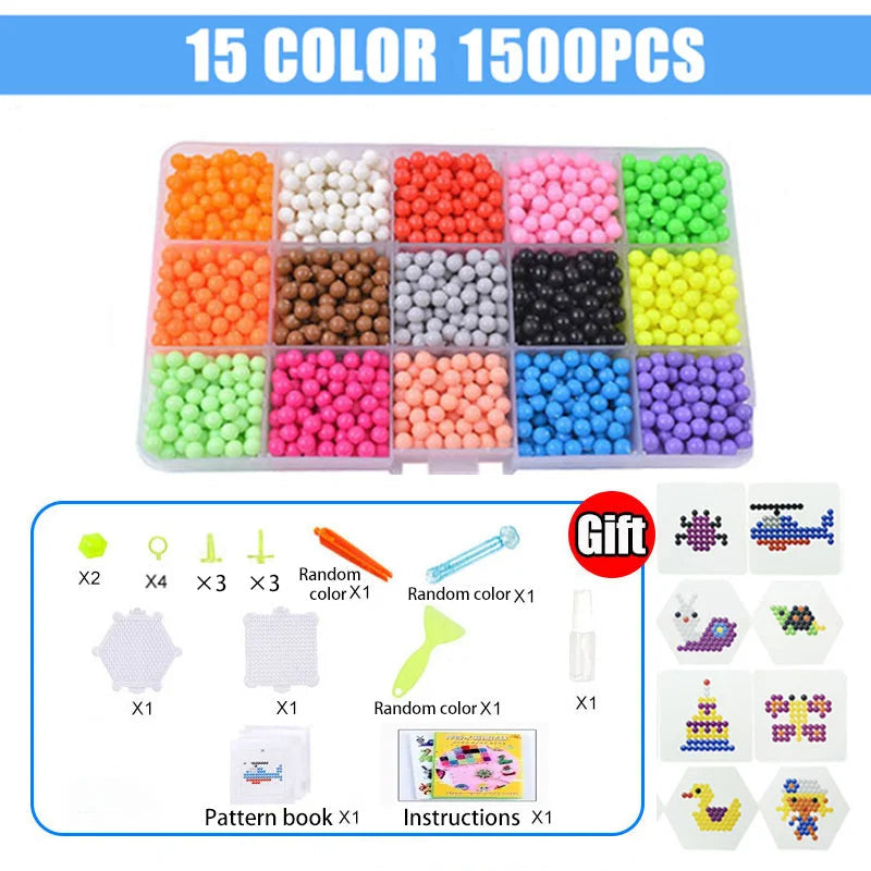 Magic Water Fuse Beads - DIY Craft & Creative Bead Set