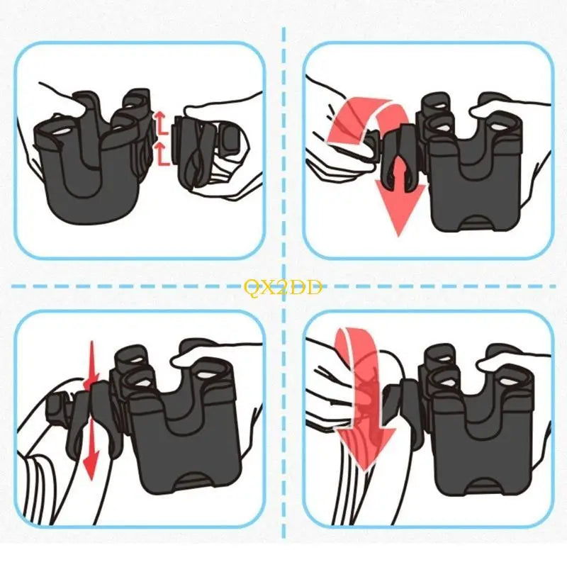 360° Stroller Cup & Phone Holder