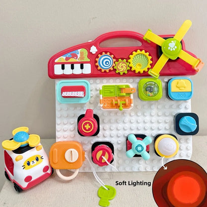 Toddler Activity & Skills Board – Focus, Coordination & Life Skills Toy