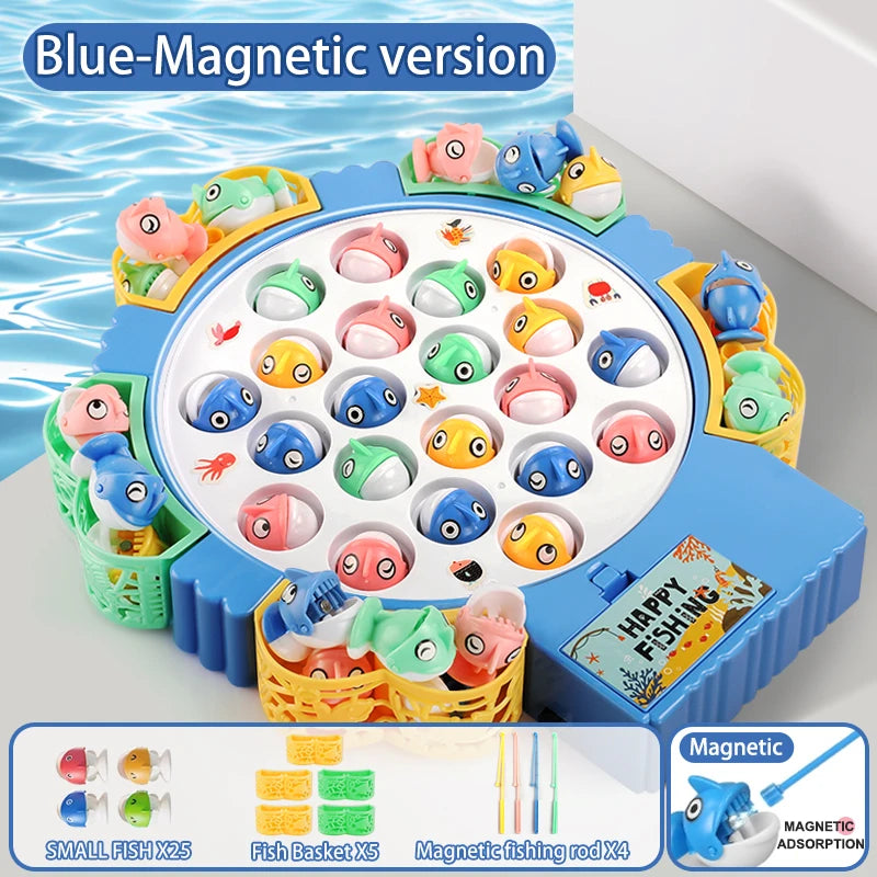 SpinCatch Magnetic Fishing Game Plate
