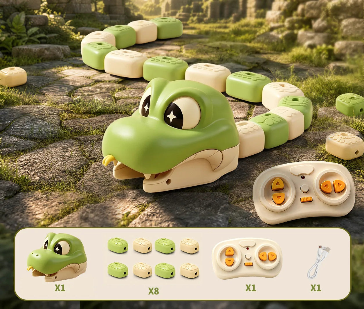 SnapSnake - 2 Player Magnetic Snake Challenge Game