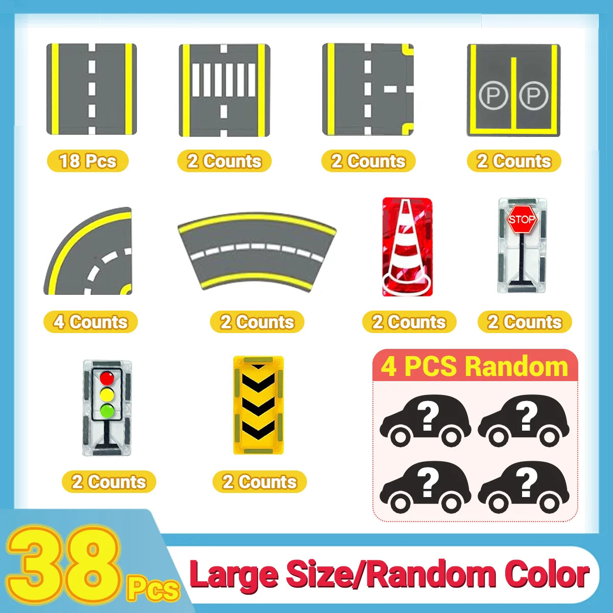Magnetic Crane Car Building Set – Creative STEM Construction Toy for Kids