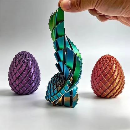 DragonTwist - 3D Printed Fidget Dragon Egg