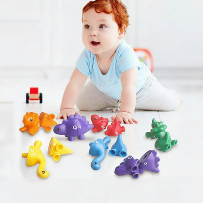 DinoCount Dinosaur Number & Letter Matching Puzzle