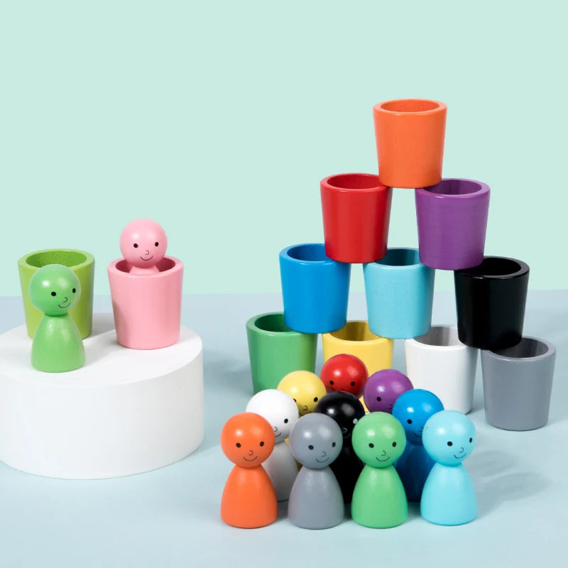 Montessori Color Sorting Toy – Learn Through Play