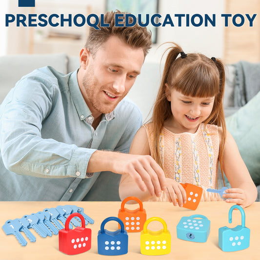 Alphabet Lock & Key Learning Set
