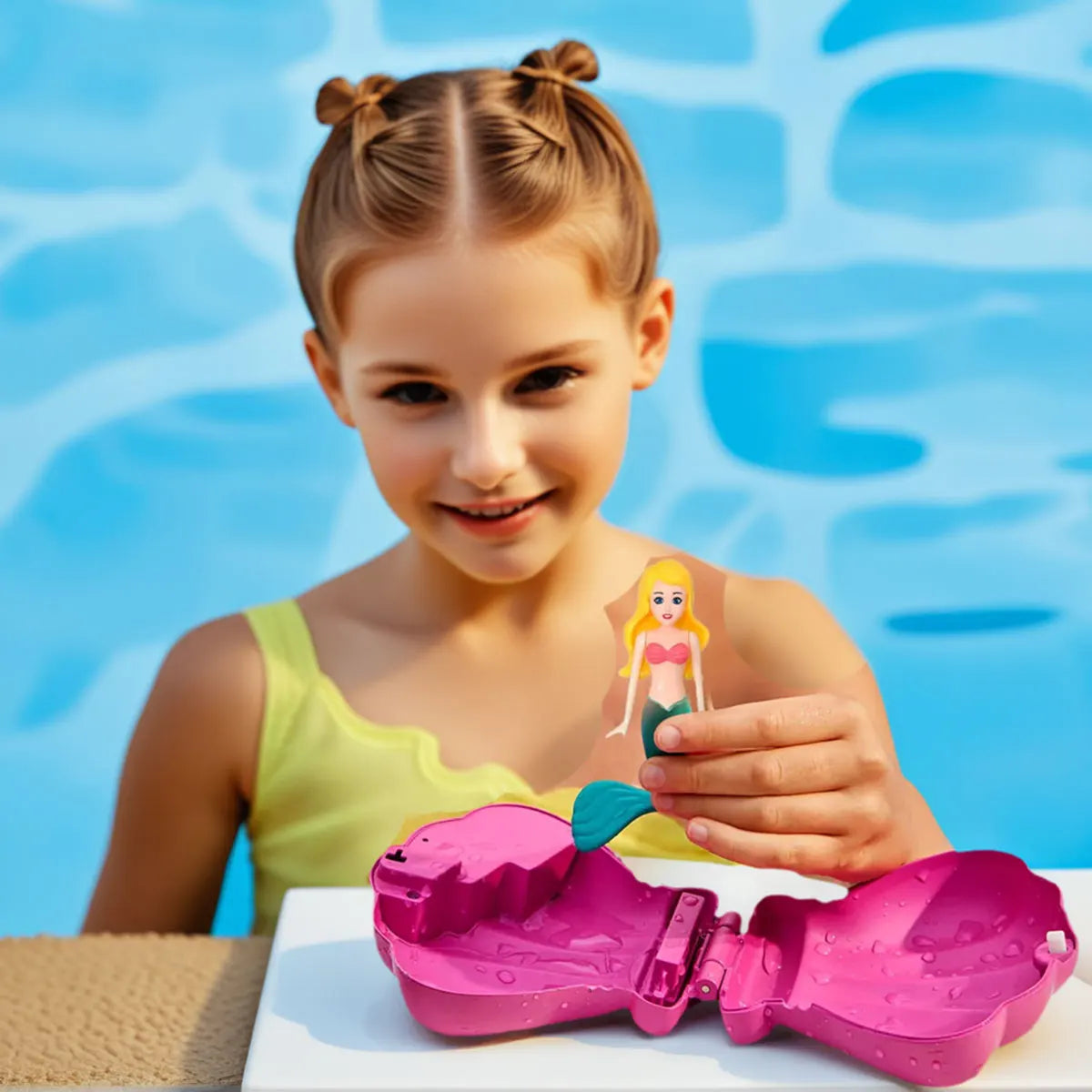 AquaMermaid Floating Bath Toy Set