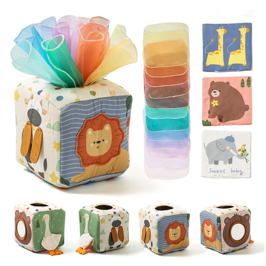 TinyTissues - Montessori Sensory Tissue Box Toy