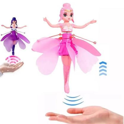 Rotating Luminous Princess Flying Toy