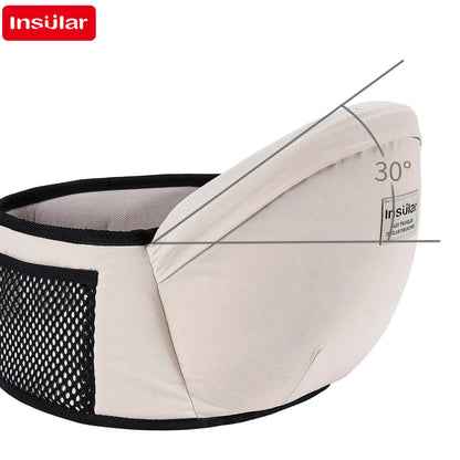 Baby Carrier Waist Stool – Adjustable Hipseat Carrier for Infants & Toddlers