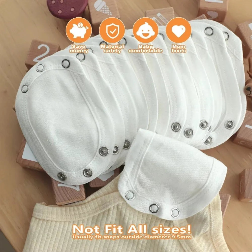 GrowWithMe - Baby Bodysuit Extenders 5-Pack