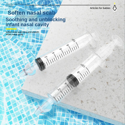 Baby Nasal Aspirator Syringe – Gentle Nasal Cleaner for Babies