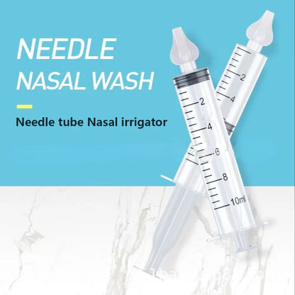 Baby Nasal Aspirator Syringe – Gentle Nasal Cleaner for Babies