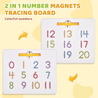 MagniWrite Magnetic Number Tracing Board