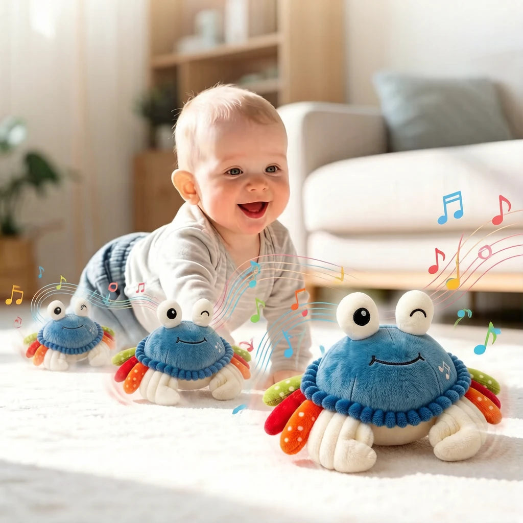 CrabbyCrawl – Musical Crawling Crab 🦀🎵