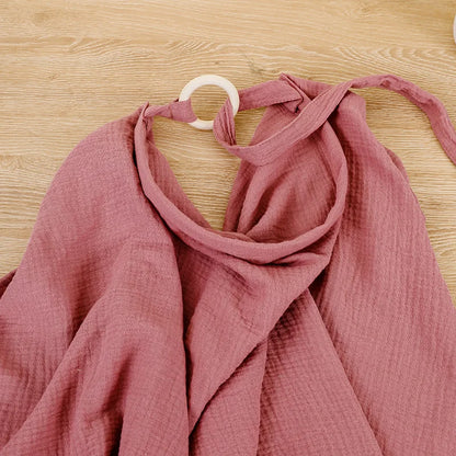 Breathable Breastfeeding Cover – Adjustable Nursing Apron for Outdoor Privacy