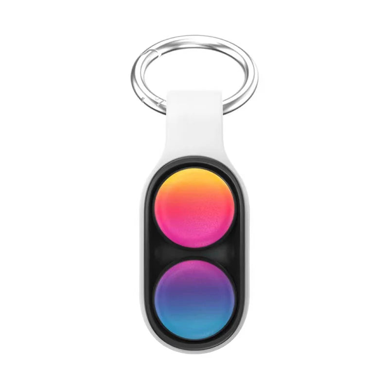 MagnoSpin Elastic Magnetic Fidget Spinner Keychain