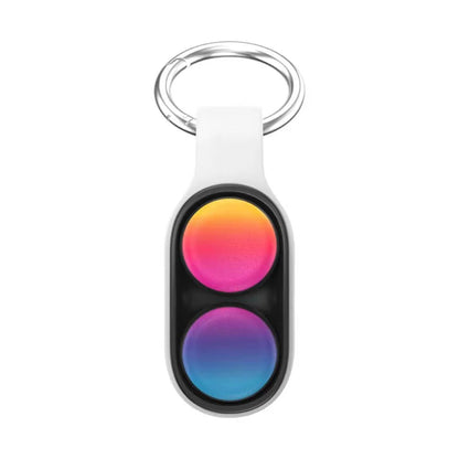 MagnoSpin Elastic Magnetic Fidget Spinner Keychain