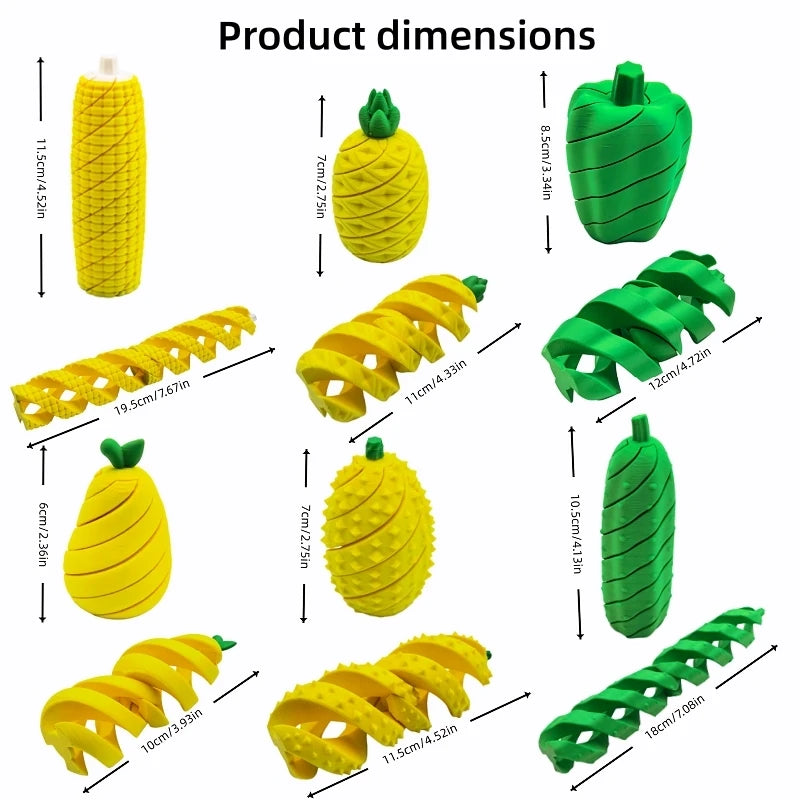 TwistPlay 3D Kitchen Fidget Toys